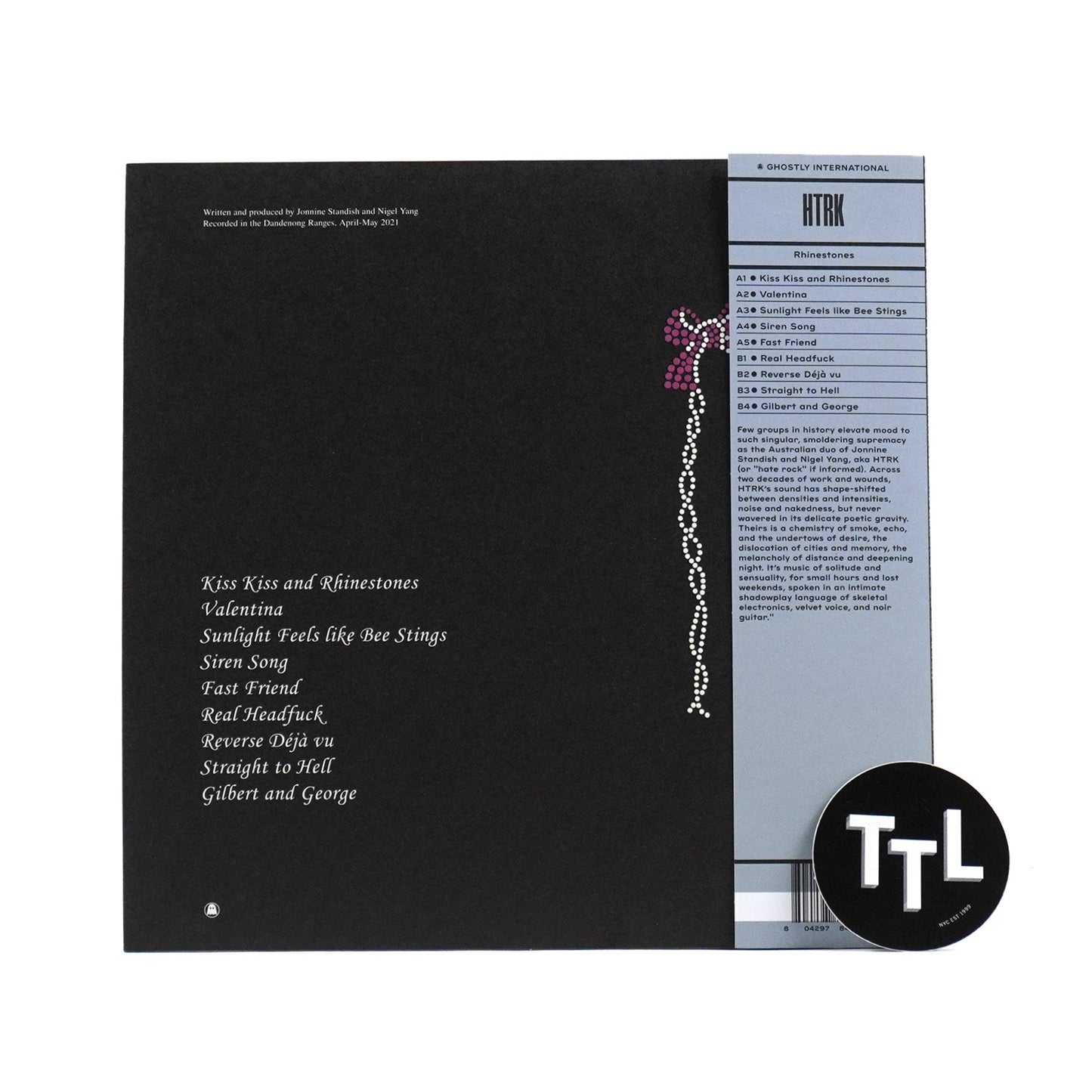 HTRK: Rhinestones (Colored Vinyl) Vinyl LP { vinyl }