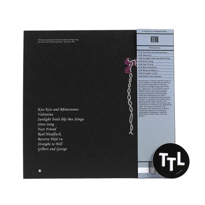 HTRK: Rhinestones (Colored Vinyl) Vinyl LP { vinyl }