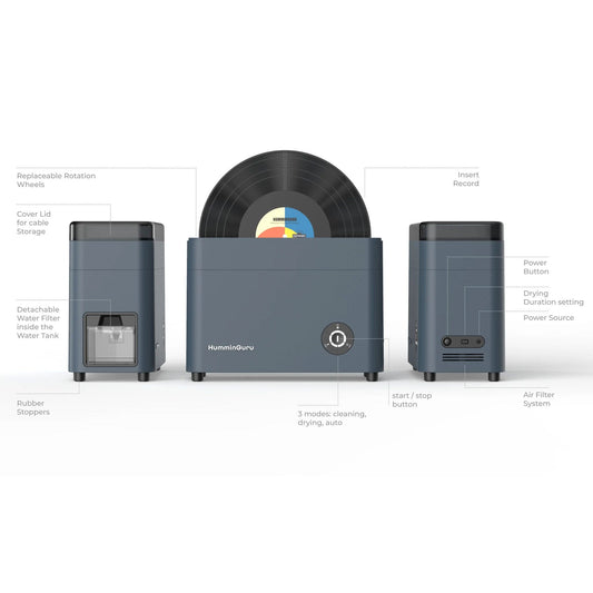 HumminGuru: Ultrasonic Vinyl Record Cleaner - PRE-ORDER