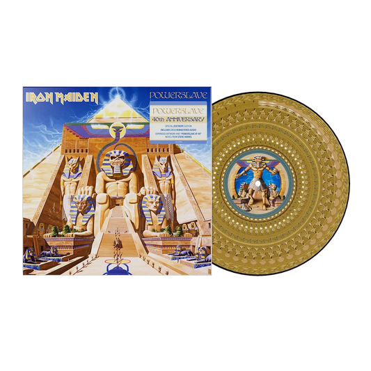 Powerslave (40th Anniversary): Limited Zoetrope Picture Disc Vinyl LP { vinyl }