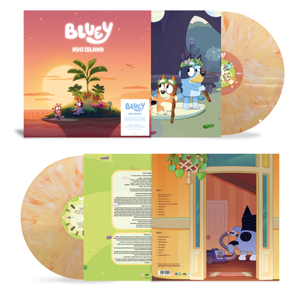 Bluey - Rug Island: Sunset Orange Vinyl LP { vinyl }