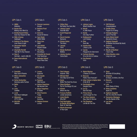 NOW That's What I Call Eurovision Song Contest (5LP) { vinyl }