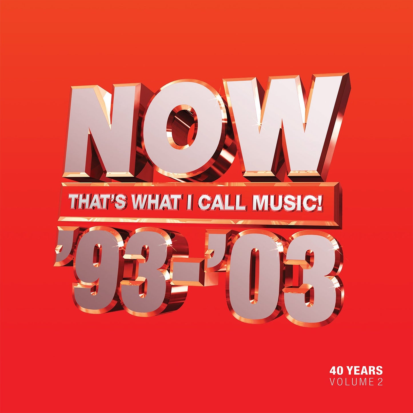 NOW That's What I Call 40 Years: Volume 2 - 1993-2003 (3LP) { vinyl }