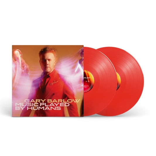 Music Played By Humans Limited Edition Gatefold Red Vinyl 2LP { vinyl }