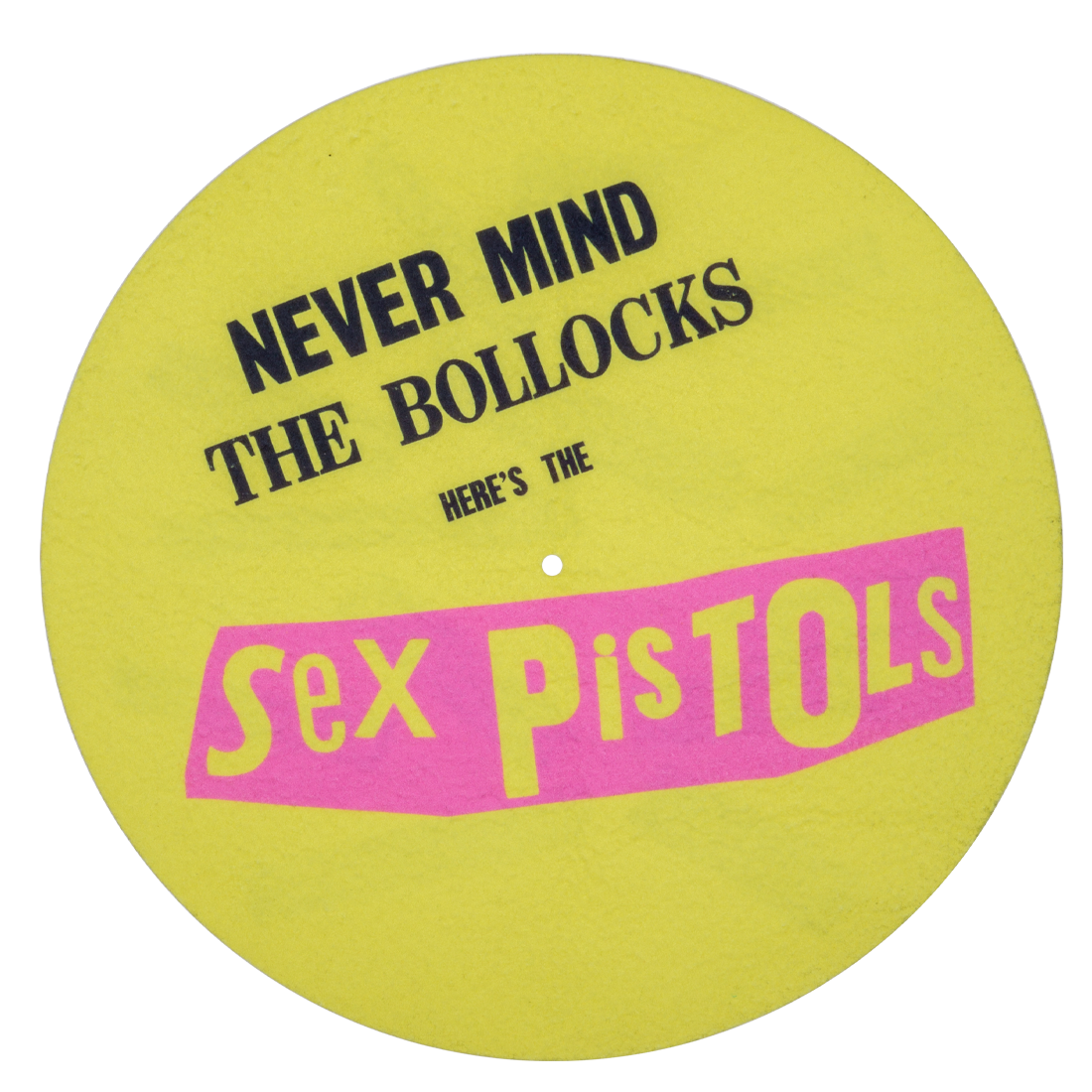 Never Mind The Bollocks Slipmat { vinyl }