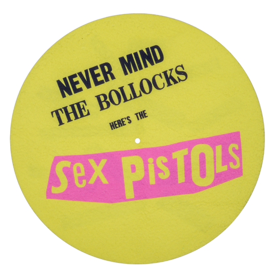 Never Mind The Bollocks Slipmat { vinyl }