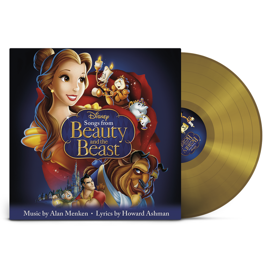 Songs from Beauty and the Beast: Exclusive Gold Colour Vinyl LP { vinyl }