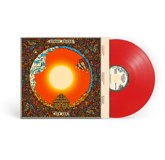 Sun God: Limited Translucent Fire Red Vinyl LP w/ Signed Insert { vinyl }