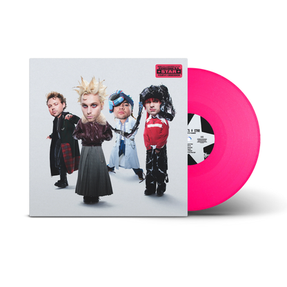 Everyone’s A Star! Exclusive Hot Pink Glitter Vinyl { vinyl }