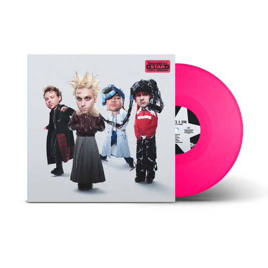 Everyone’s A Star! Exclusive Hot Pink Glitter Vinyl { vinyl }
