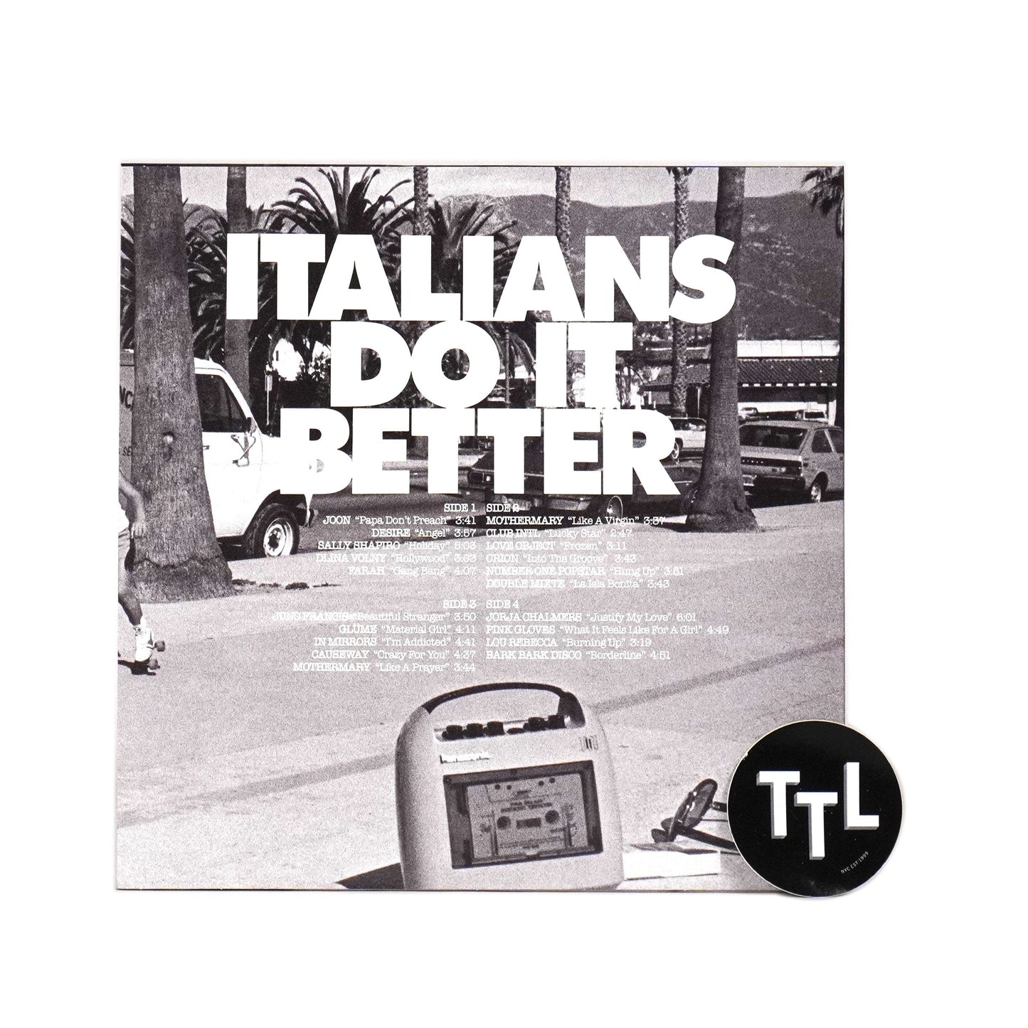 Italians Do It Better: Italians Do It Better - Madonna Covers (Mint Green Colored Vinyl) Vinyl 2LP { vinyl }