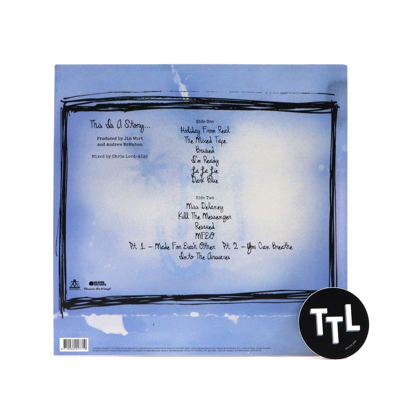 Jack's Mannequin: Everything In Transit (180g) Vinyl LP { vinyl }