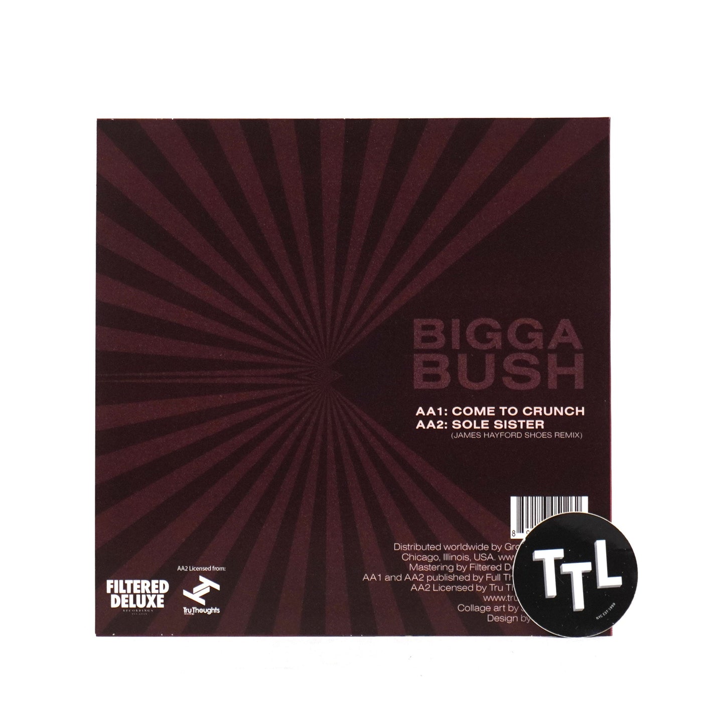 James Hayford & BiggaBush: Split EP Vinyl 12" { vinyl }