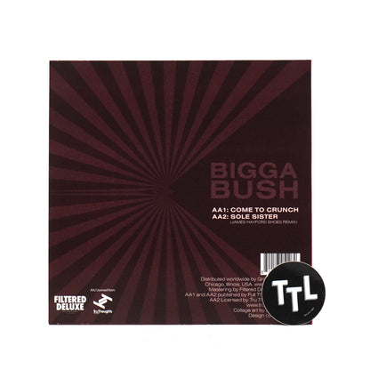 James Hayford & BiggaBush: Split EP Vinyl 12" { vinyl }