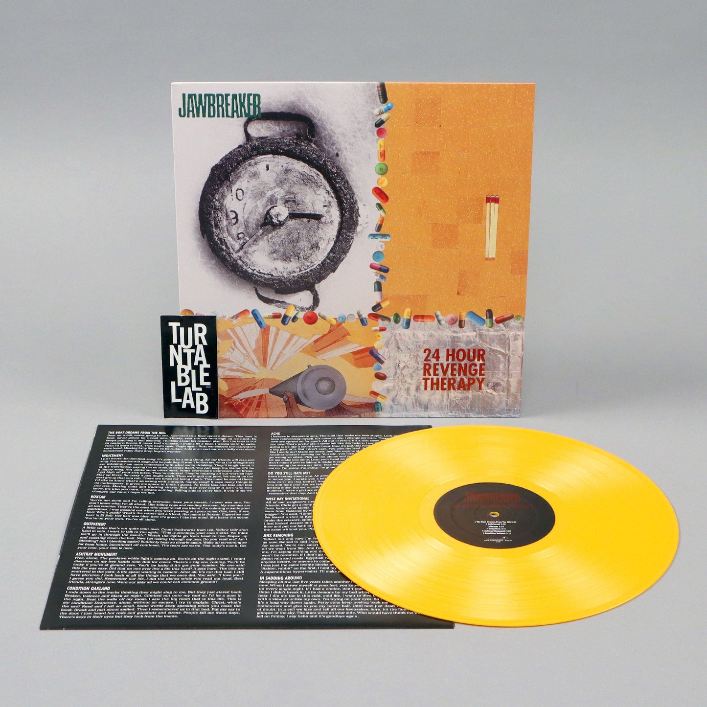 Jawbreaker: 24 Hour Revenge Therapy (Yellow Colored Vinyl) Vinyl LP - Turntable Lab Exclusive { vinyl }