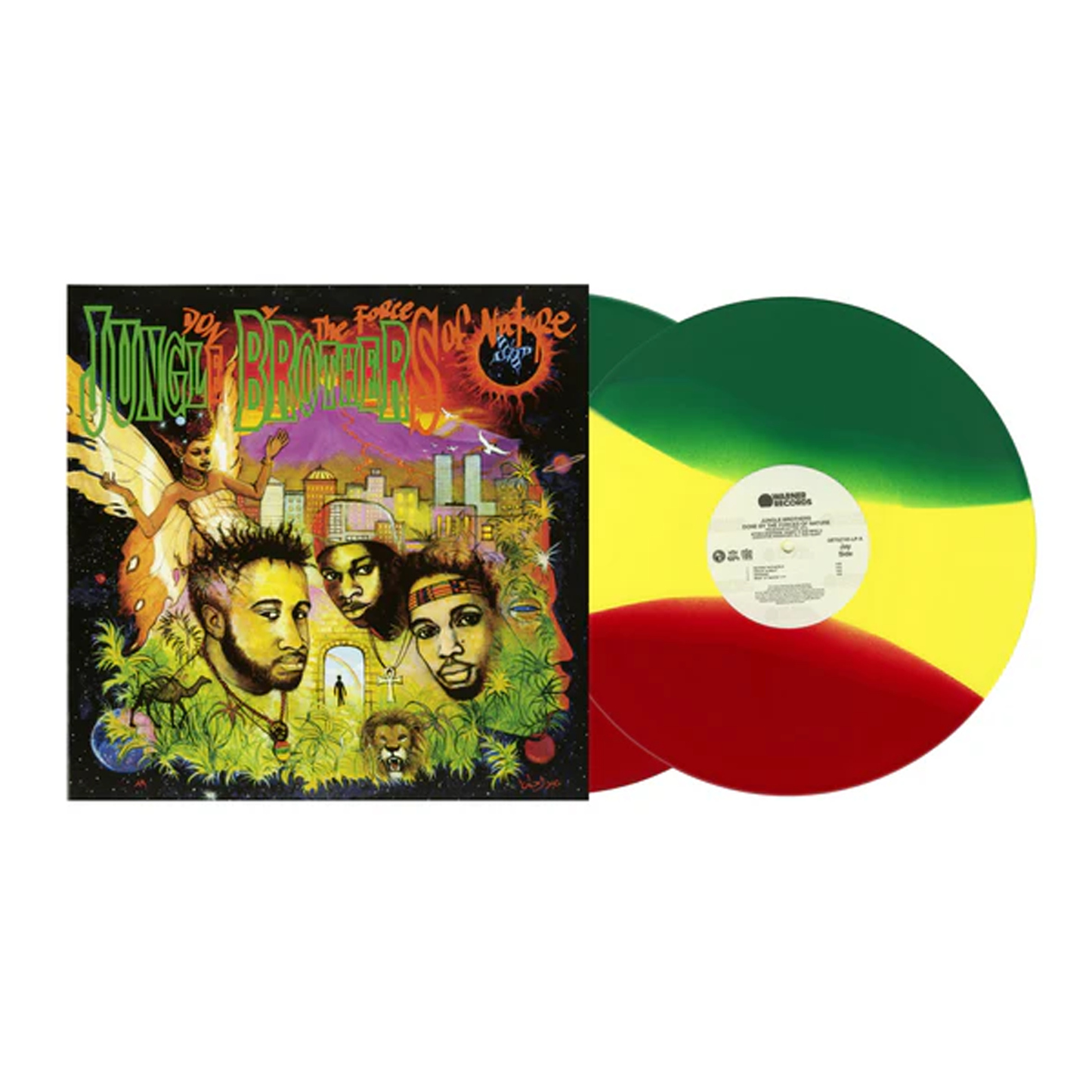 Done By The Forces Of Nature: Limited Tri-Colour Vinyl 2LP { vinyl }
