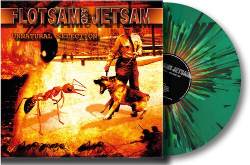 FLOTSAM & JETSAM - UNNATURAL SELECTION - LIMITED EDITION Splatter Green Vinyl LP { vinyl }