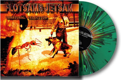 FLOTSAM & JETSAM - UNNATURAL SELECTION - LIMITED EDITION Splatter Green Vinyl LP { vinyl }