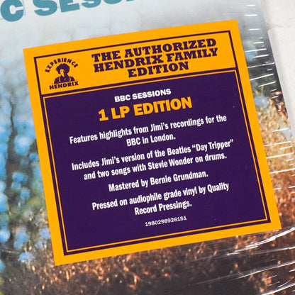 The Jimi Hendrix Experience: BBC Sessions Vinyl LP { vinyl }