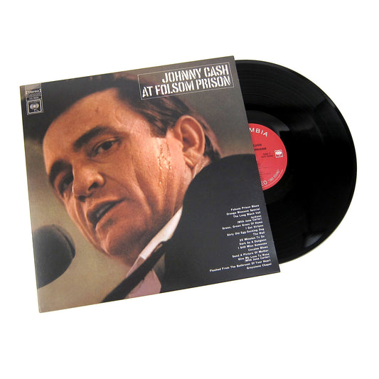 Johnny Cash: At Folsom Prison Vinyl LP { vinyl }
