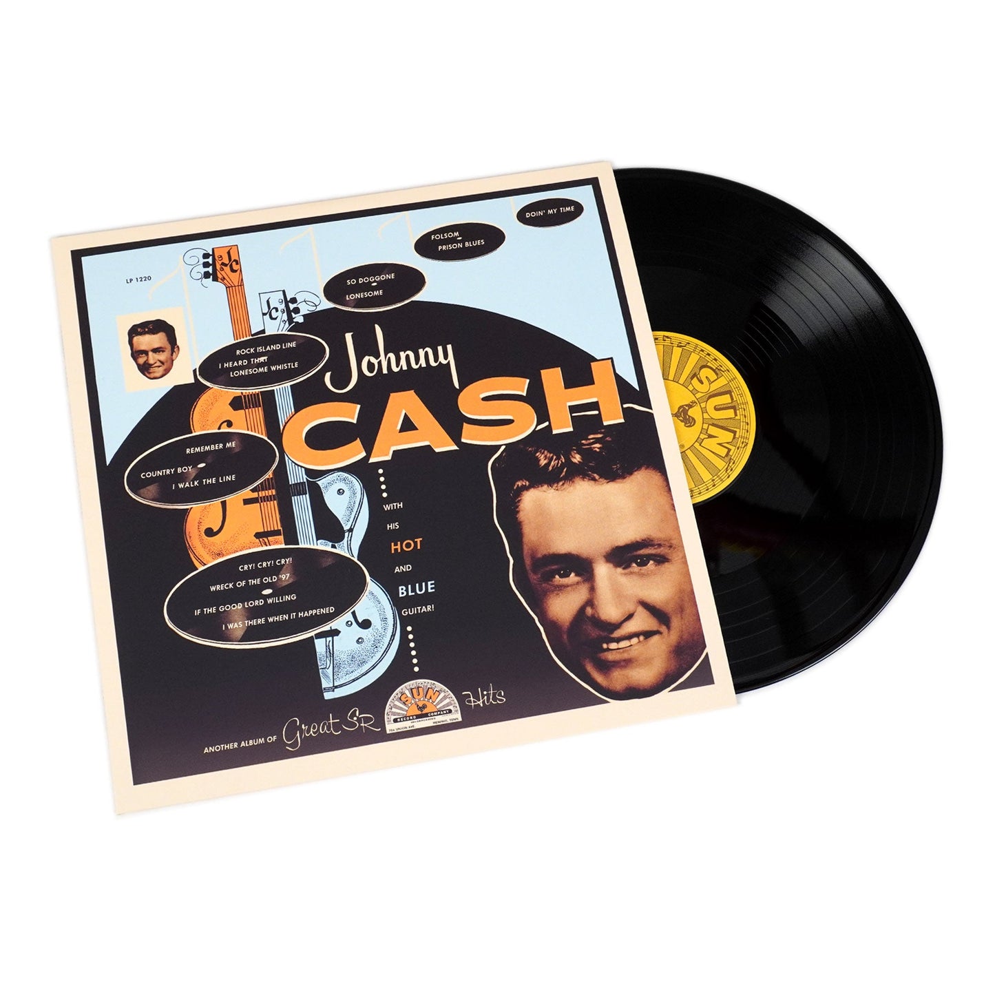 Johnny Cash: With His Hot And Blue Guitar Vinyl LP { vinyl }