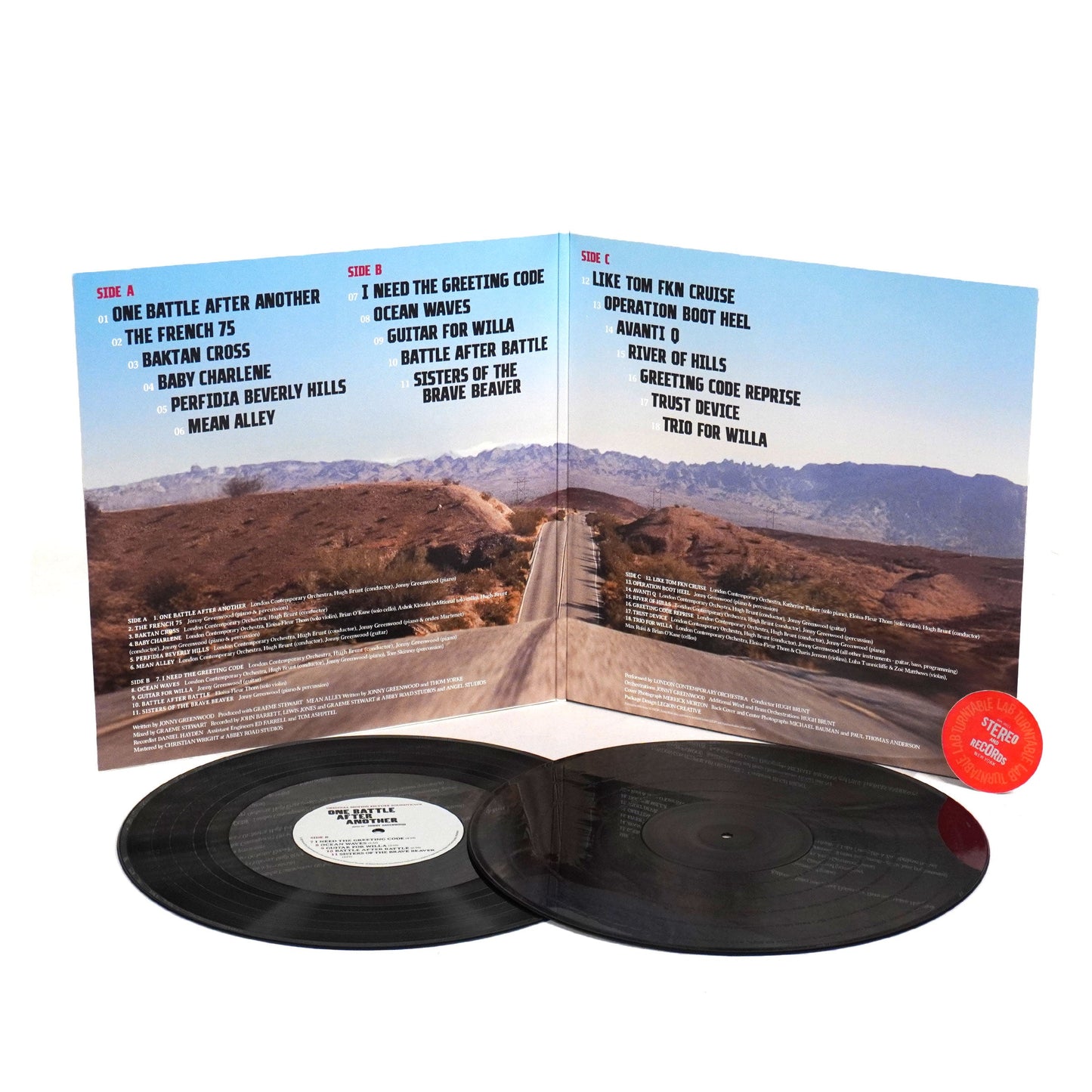 Jonny Greenwood: One Battle After Another Soundtrack Vinyl 2LP { vinyl }