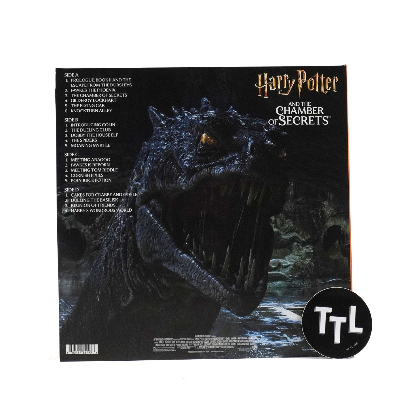 John Williams: Harry Potter And The Chamber Of Secrets Original Soundtrack Vinyl 2LP { vinyl }