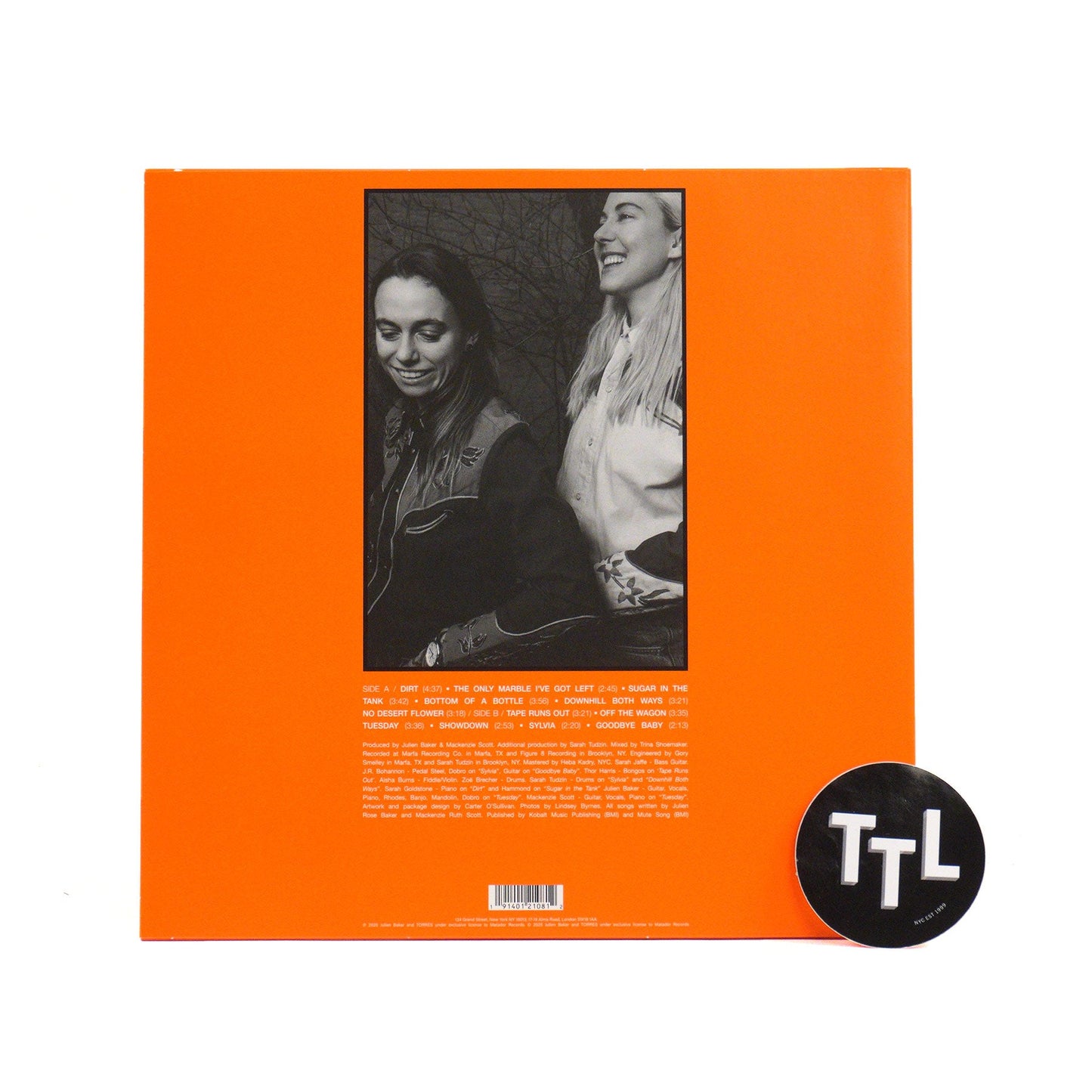 Julien Baker & Torres: Send A Prayer My Way (Indie Exclusive Colored Vinyl) Vinyl LP { vinyl }