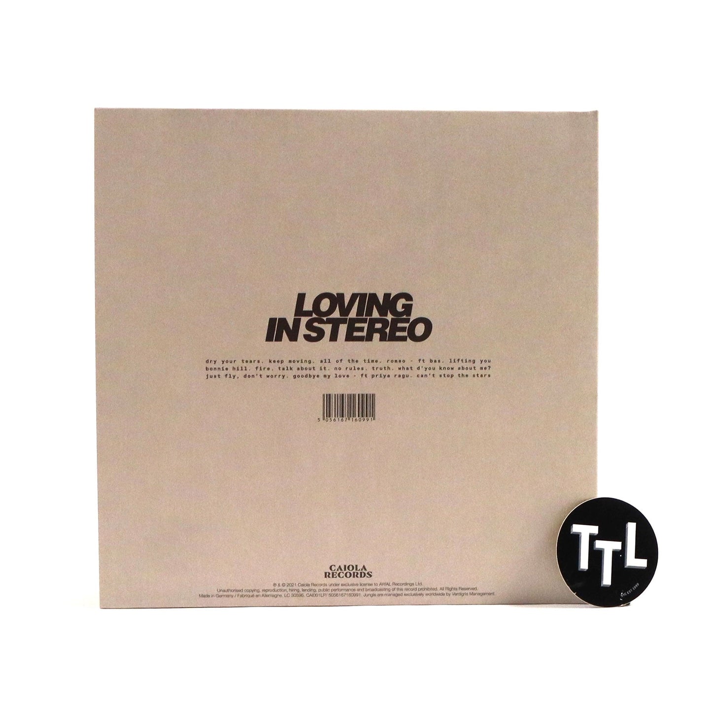 Jungle: Loving In Stereo Vinyl LP { vinyl }