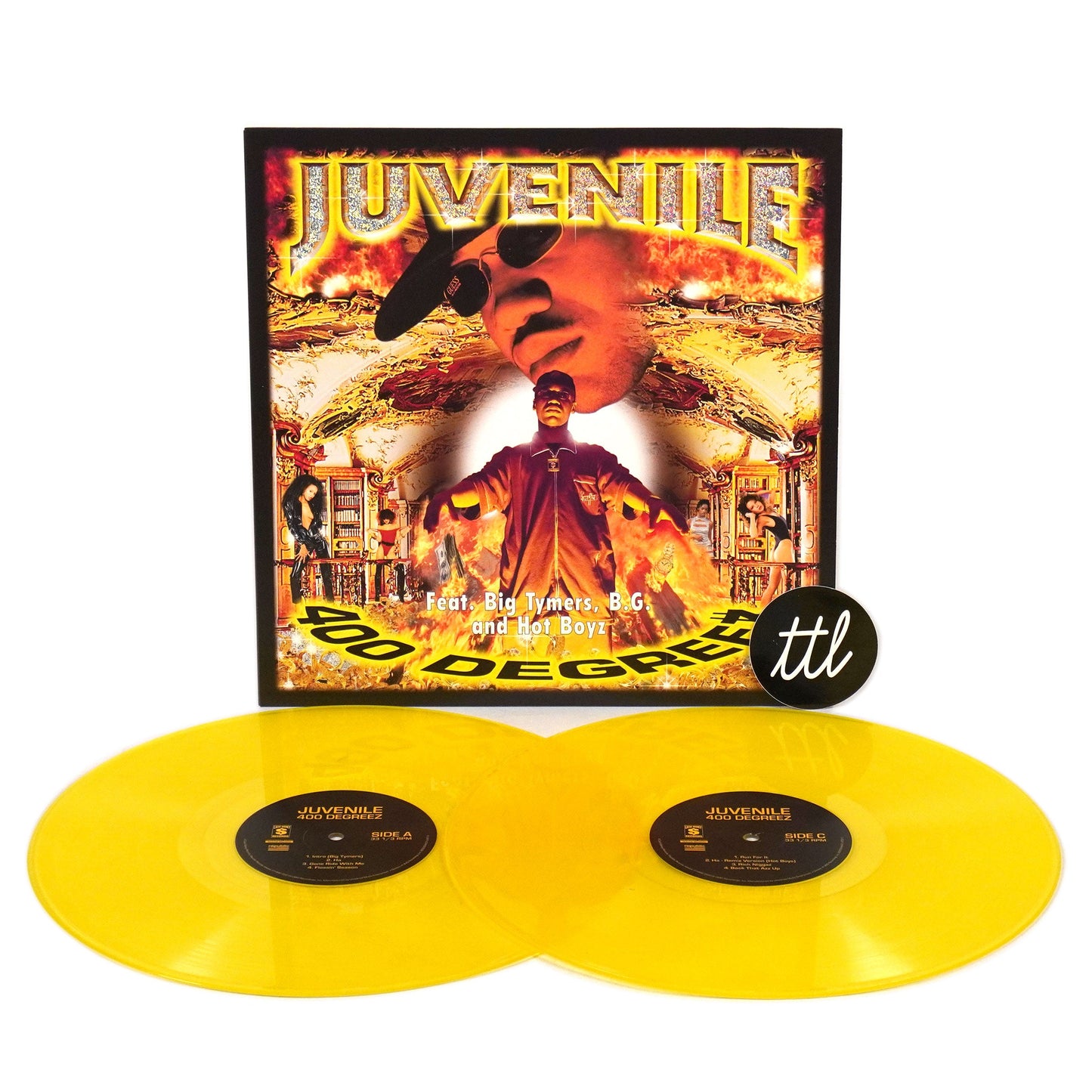 Juvenile: 400 Degreez (Yellow Colored Vinyl) Vinyl 2LP { vinyl }