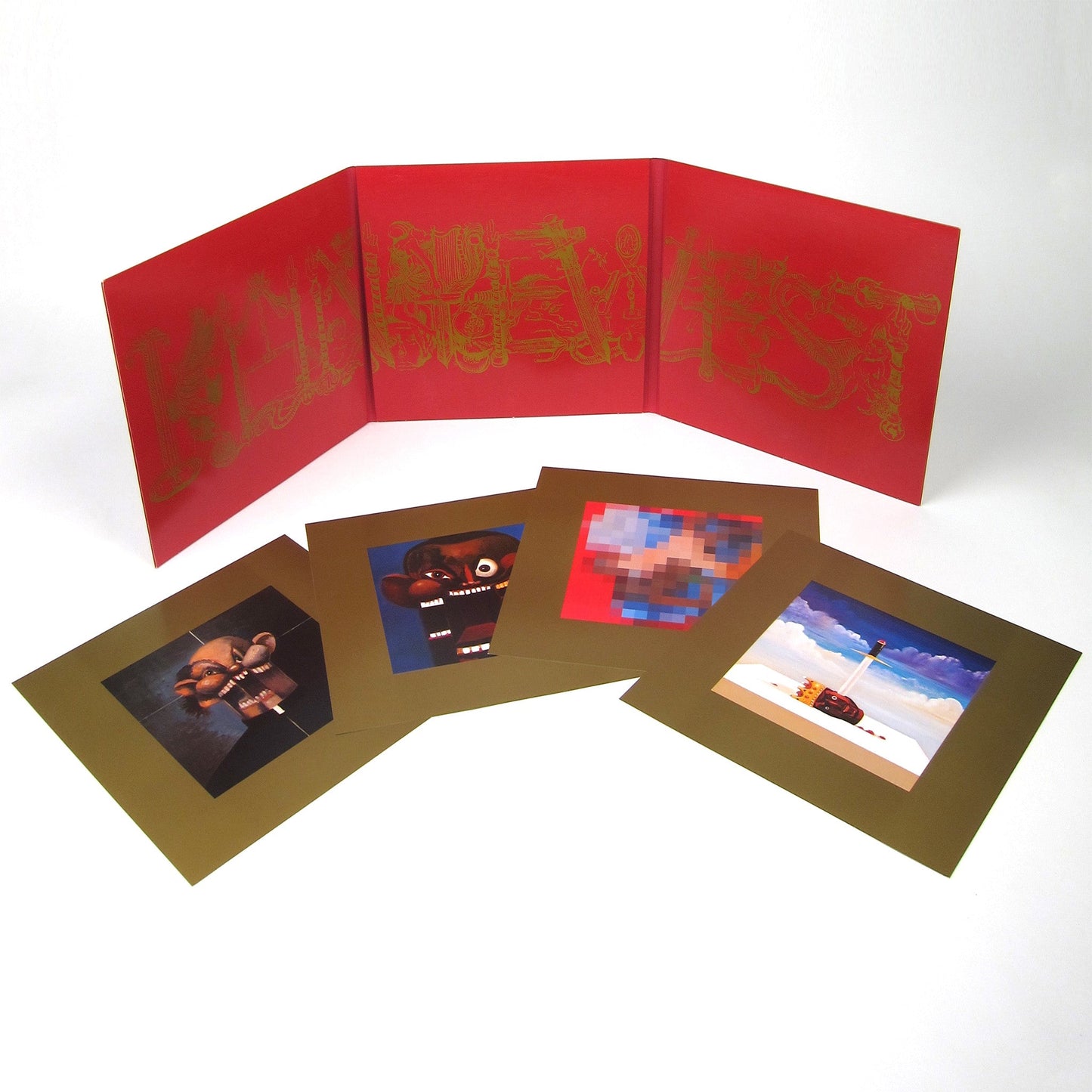 Kanye West: My Beautiful Dark Twisted Fantasy Vinyl 3LP { vinyl }