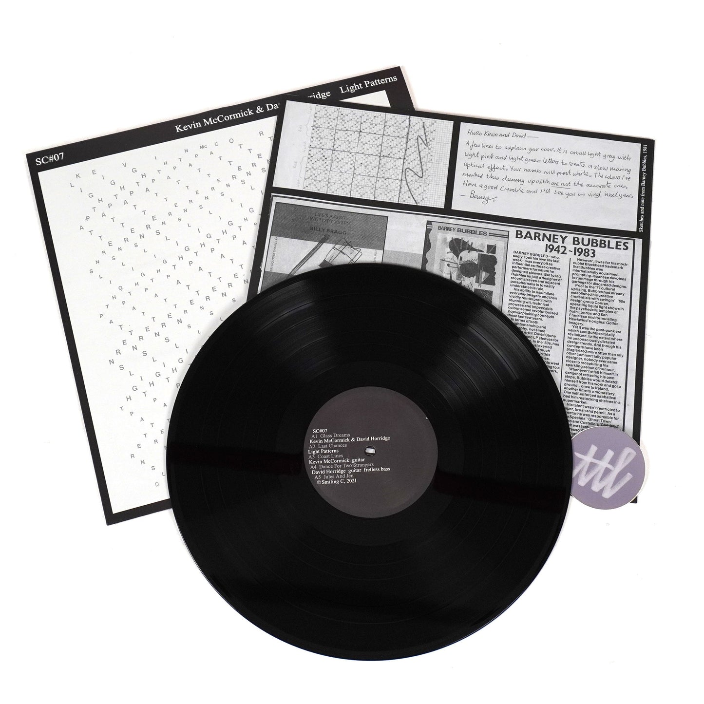 Kevin McCormick & David Horridge: Light Patterns Vinyl LP { vinyl }