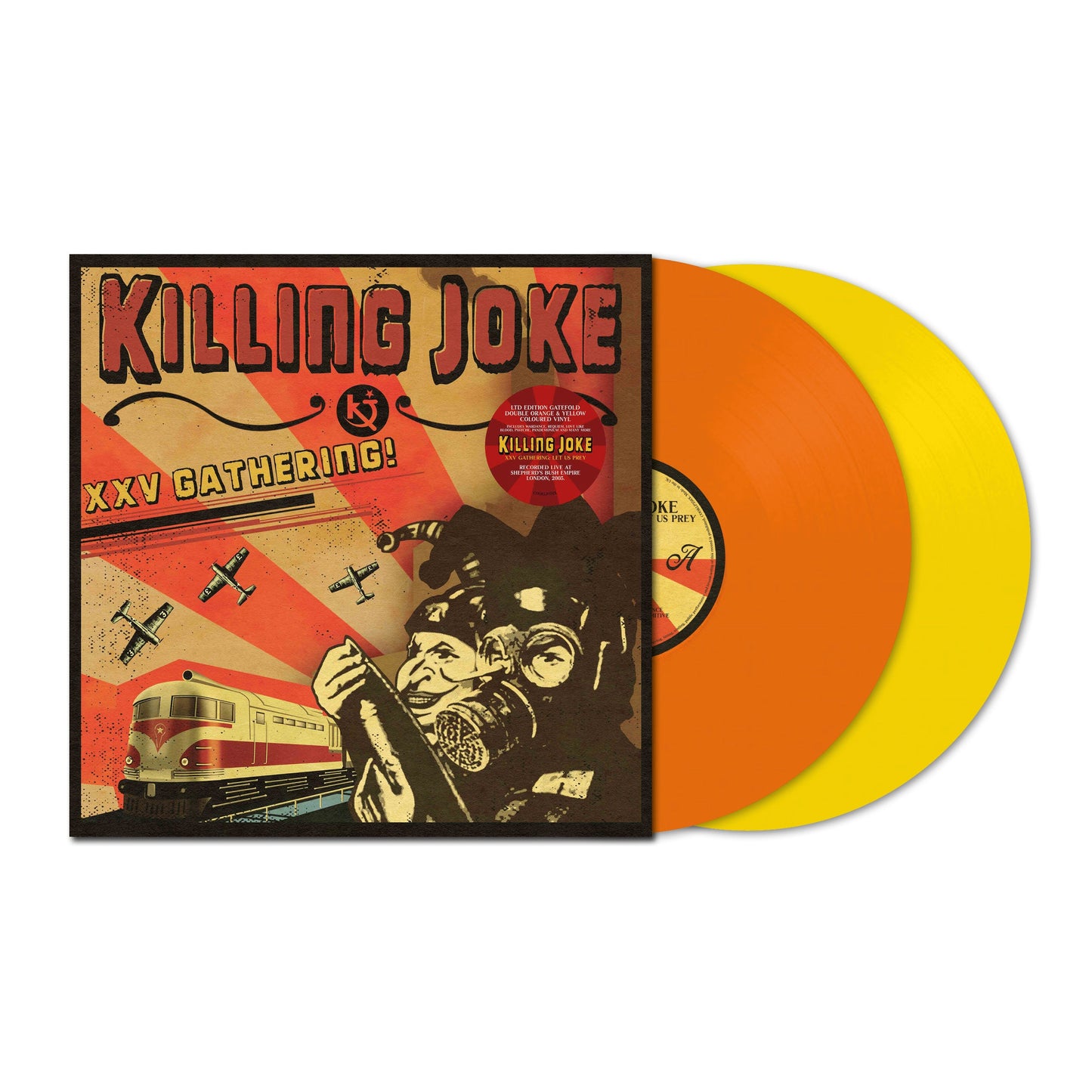 XXV Gathering - Let Us Prey: Limited Edition Orange + Yellow Vinyl 2LP { vinyl }