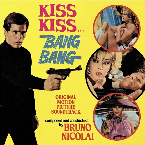 NICOLAI,BRUNO - KISS KISS BANG BANG - O.S.T. - CLEAR YELLOW VINYL Vinyl LP { vinyl }