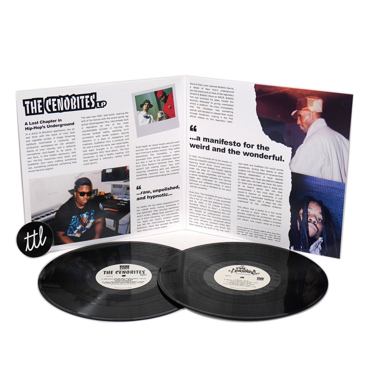 Kool Keith & Godfather Don: The Cenobites Vinyl 2LP { vinyl }