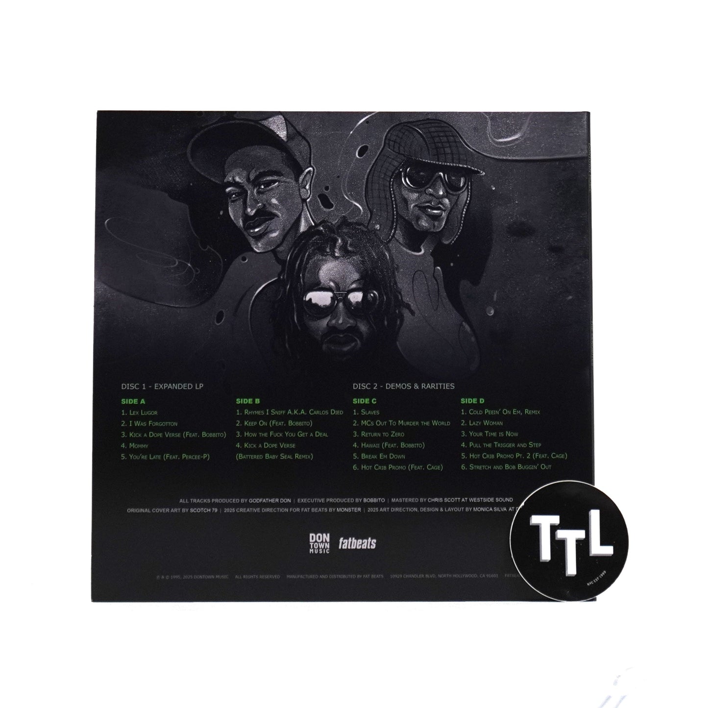 Kool Keith & Godfather Don: The Cenobites Vinyl 2LP { vinyl }