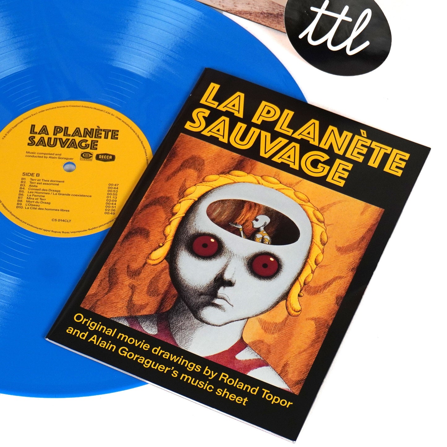 Alain Goraguer: La Planete Sauvage OST (Blue Colored Vinyl) Vinyl 2LP { vinyl }