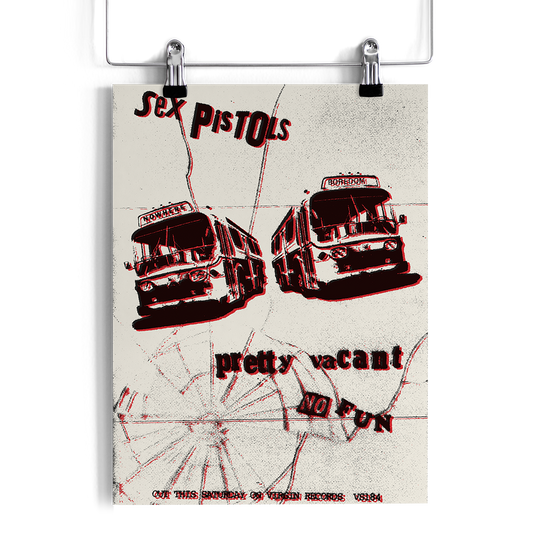 Pretty Vacant Poster { vinyl }