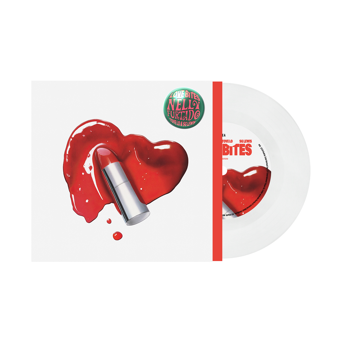 Nelly Furtado: Love Bites 7” White Vinyl { vinyl }
