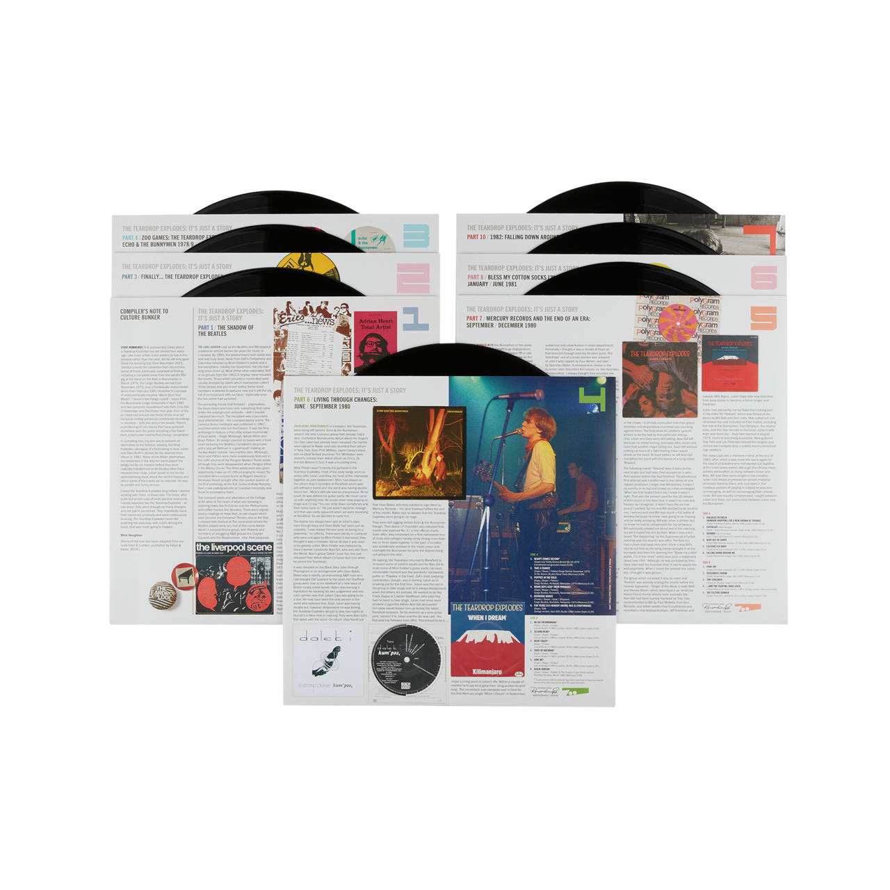 The Culture Bunker: Exclusive Vinyl 7LP Box Set { vinyl }