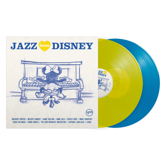 Jazz Loves Disney: Transparent / Transparent Blue Vinyl 2LP { vinyl }