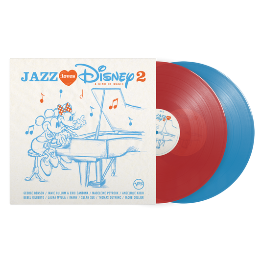 Jazz Loves Disney 2 - A Kind Of Magic: Red & Blue Vinyl LP { vinyl }
