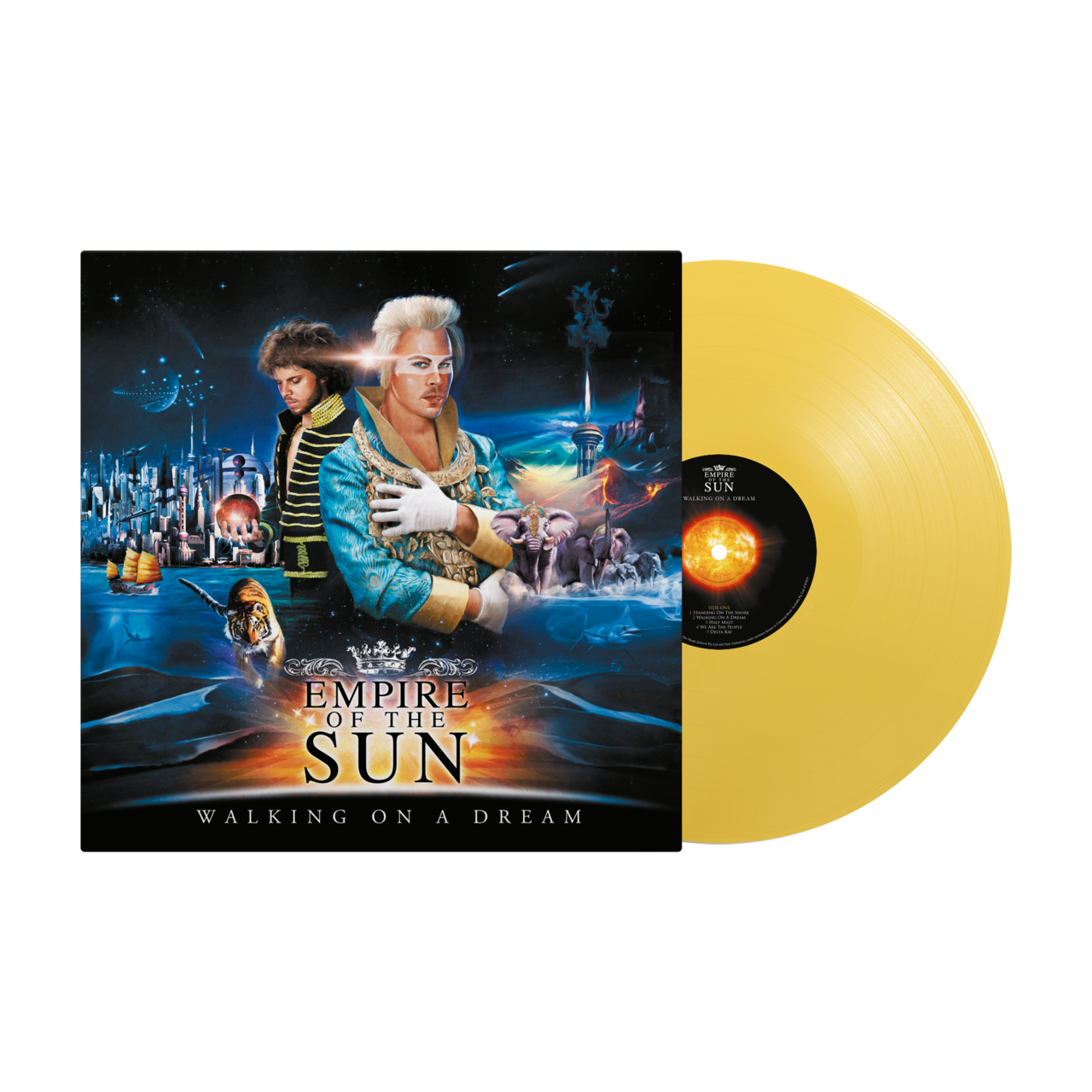 Walking On A Dream (Mustard Yellow LP) { vinyl }