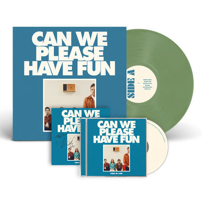 Can We Please Have Fun Bundle: Store Exclusive Olive Green Vinyl, Standard CD, & Signed Art Card { vinyl }