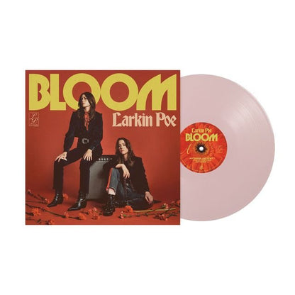 Larkin Poe - Bloom Colored Autographed Lyric Sheet Vinyl LP { vinyl }