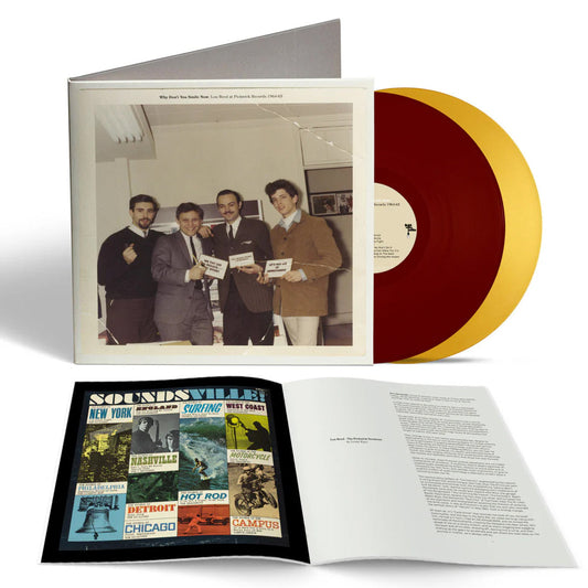 Why Don't You Smile Now - Lou Reed at Pickwick Records 1964 -1965: Limited Oxblood & Gold Vinyl 2LP { vinyl }