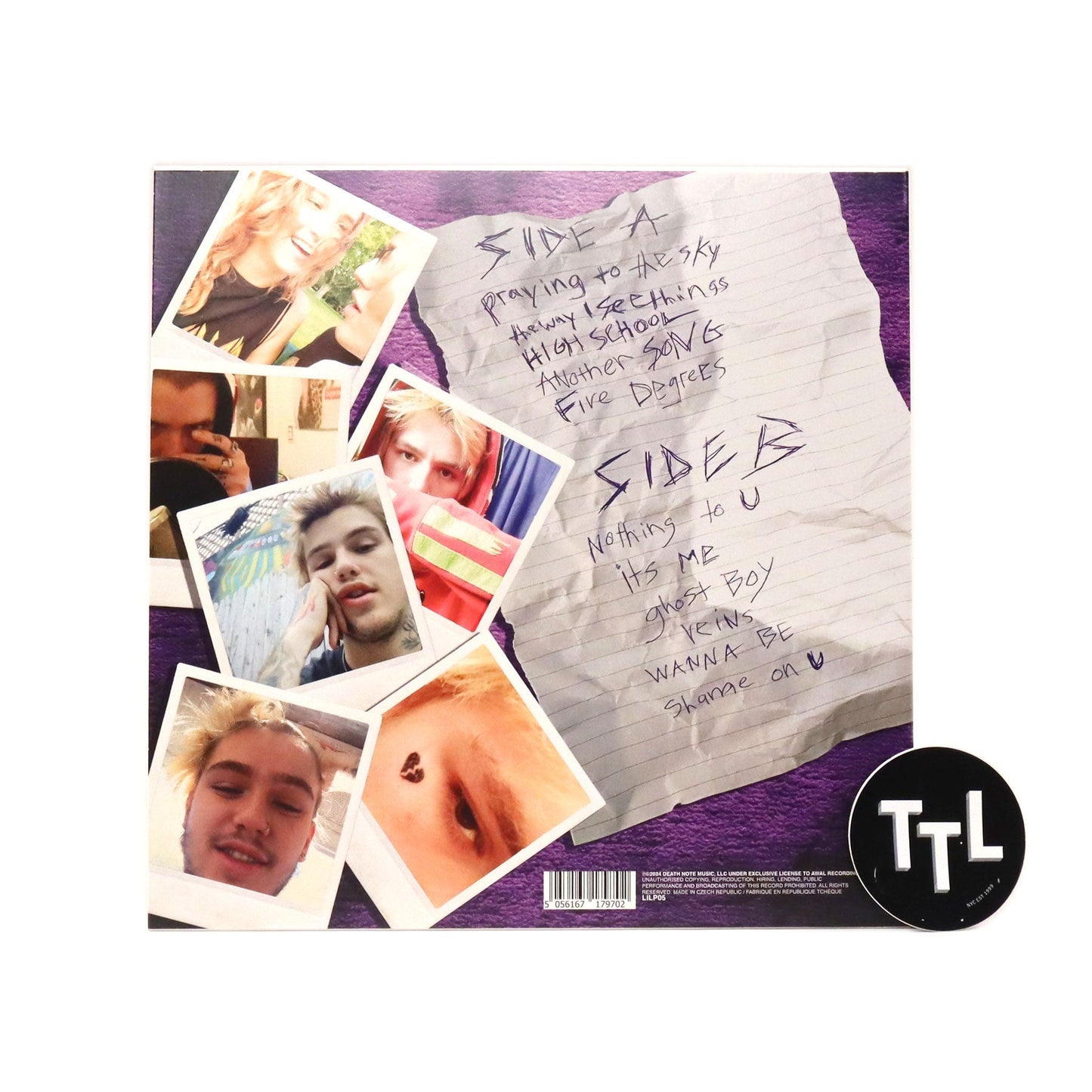 Lil Peep: Lil Peep; Part One (Colored Vinyl) Vinyl LP { vinyl }