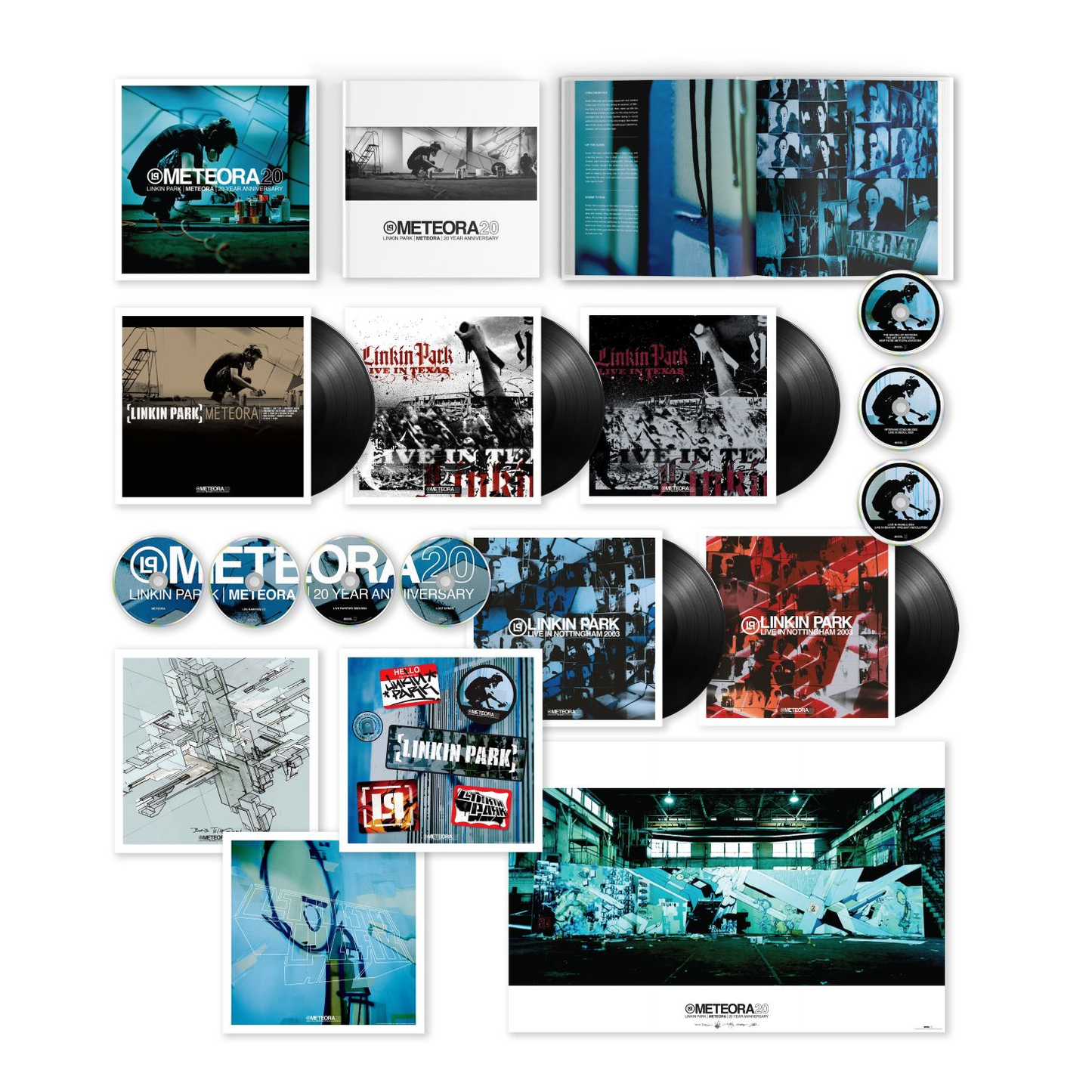 Meteora (20th Anniversary Edition): Super Deluxe Edition Vinyl Box Set { vinyl }