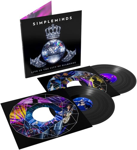 SIMPLE MINDS - LIVE IN THE CITY OF DIAMONDS Vinyl LP { vinyl }