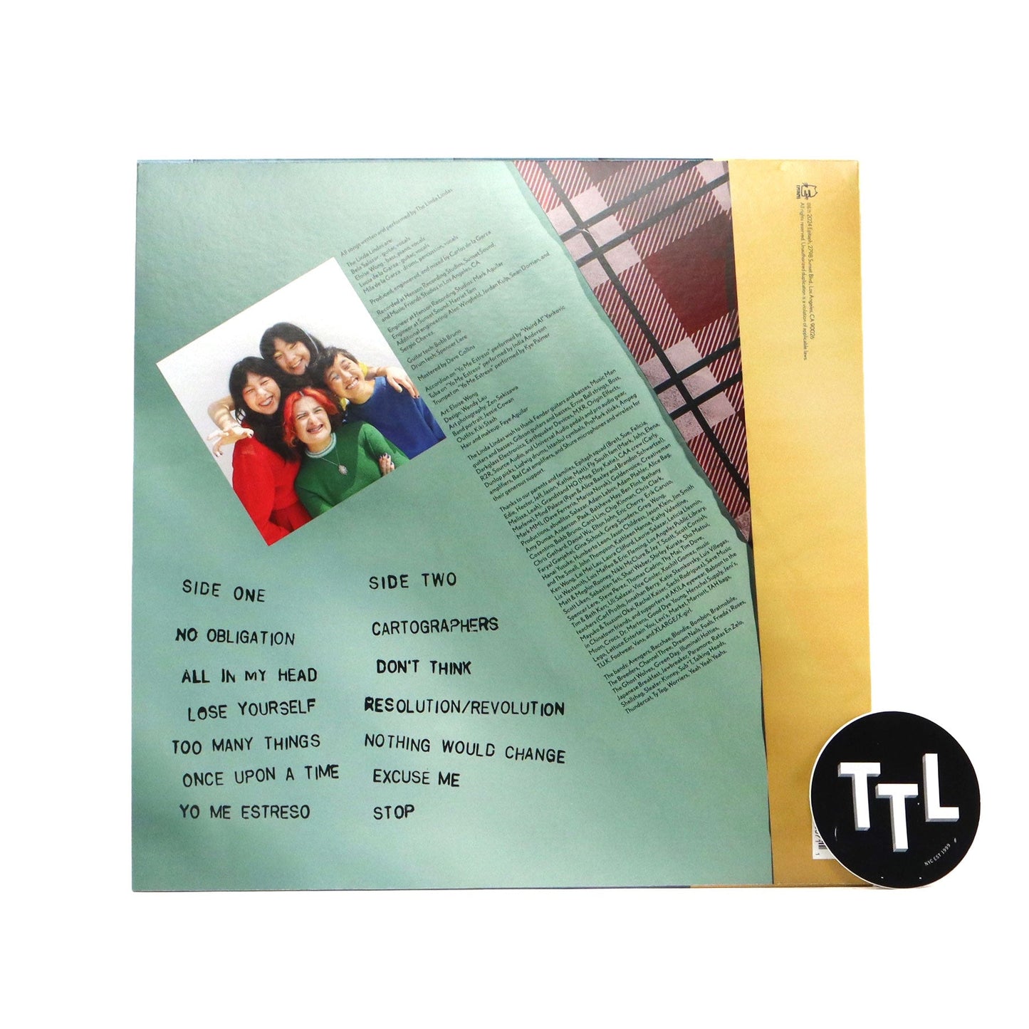 The Linda Lindas: No Obligation (Indie Exclusive Colored Vinyl) Vinyl LP { vinyl }